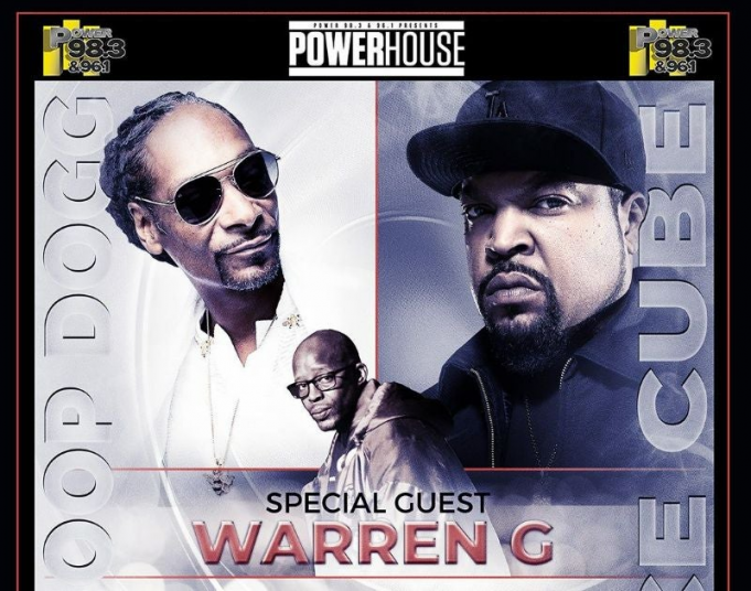 Snoop Dogg, Ice Cube & Warren G at Mandalay Bay Events Center