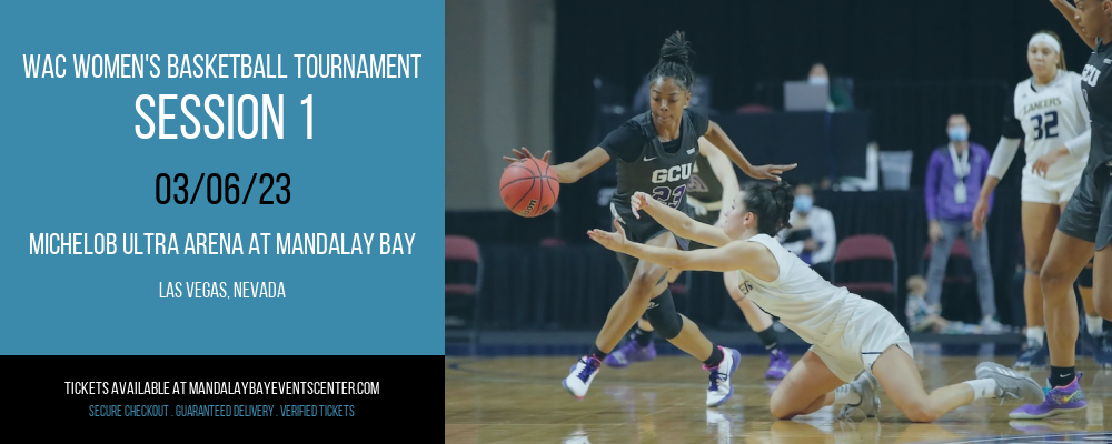 WAC Women's Basketball Tournament - Session 1 at Mandalay Bay Events Center