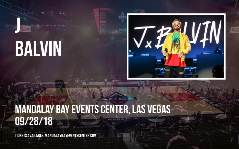 J Balvin at Mandalay Bay Events Center