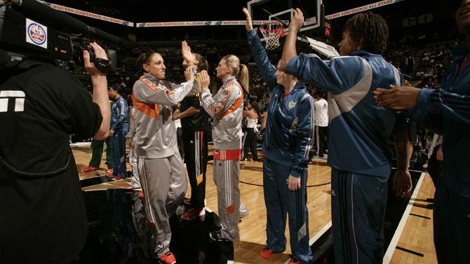 WNBA All Star Game at Mandalay Bay Events Center