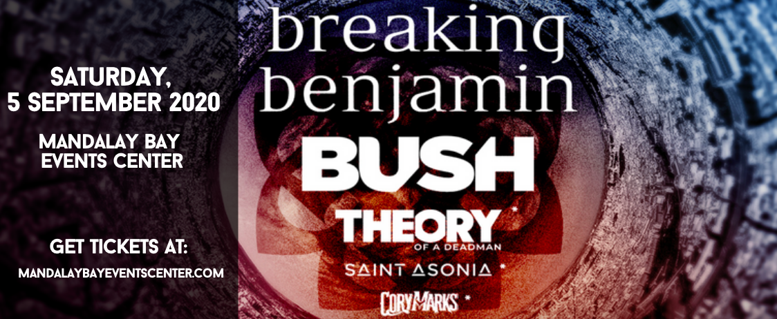 Breaking Benjamin & Bush at Mandalay Bay Events Center tickets Breaking Benjamin & Bush at Mandalay Bay Events Center