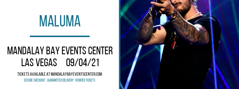 Maluma at Mandalay Bay Events Center