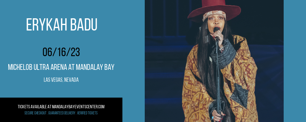 Erykah Badu at Mandalay Bay Events Center