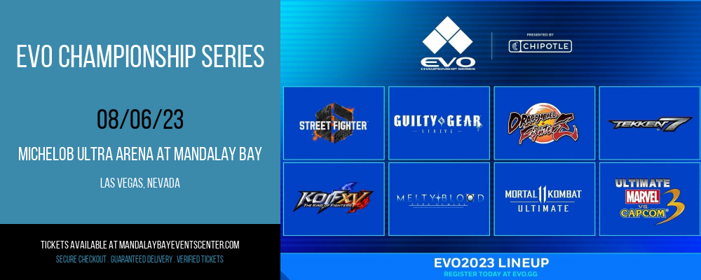 EVO Championship Series at Mandalay Bay Events Center